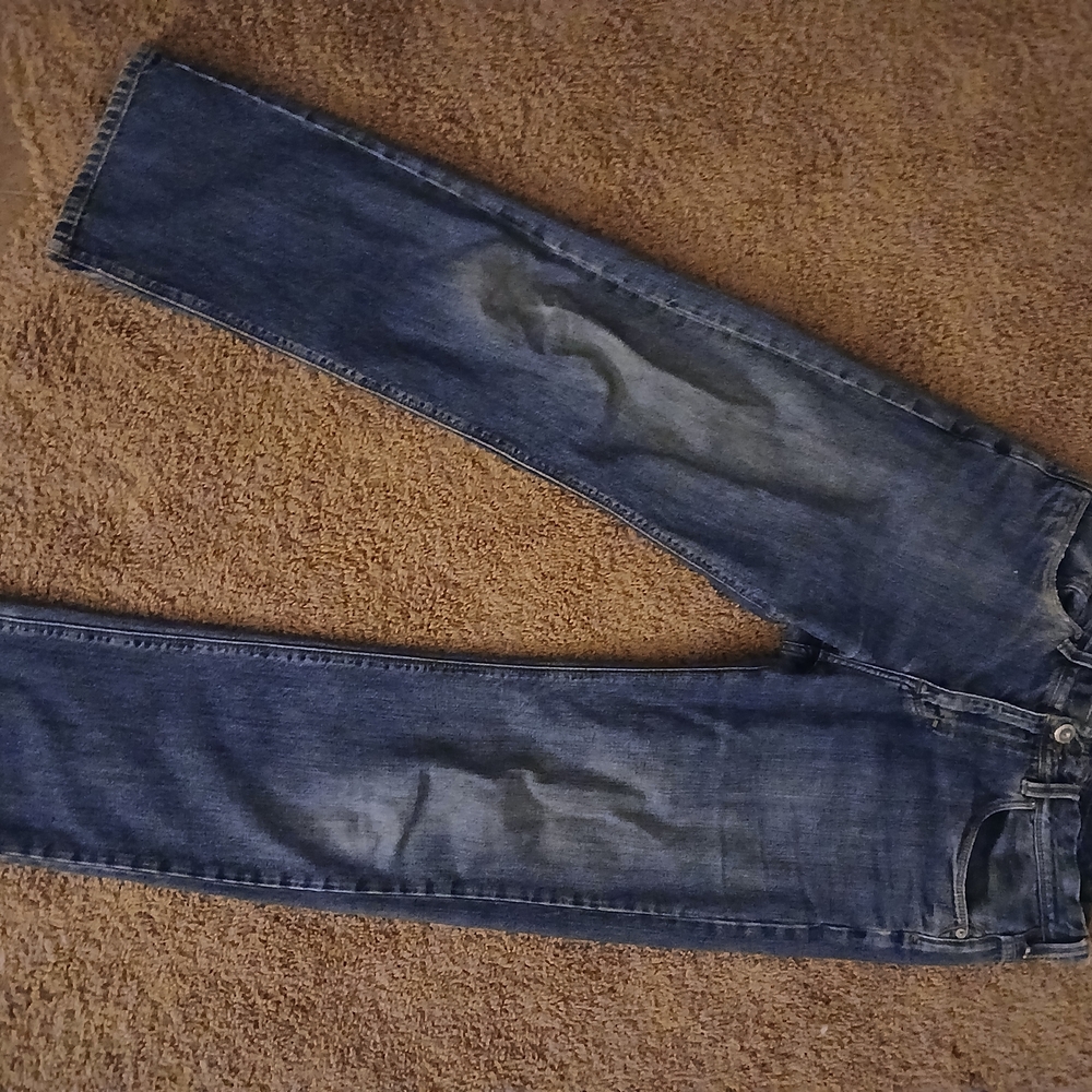 Tommy Bahama Men's Dark Blue Straight Jeans